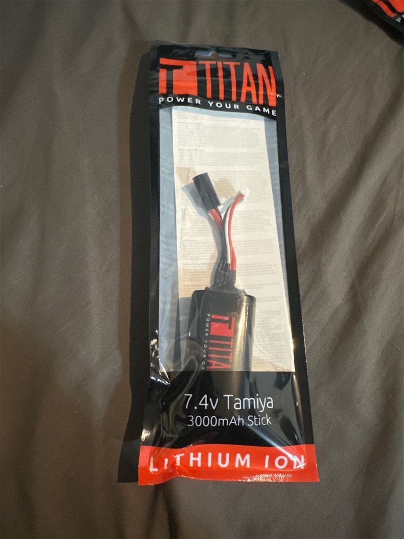 Afbeelding 1 van Titan 7.4v Tamiya 3000mAh Stick