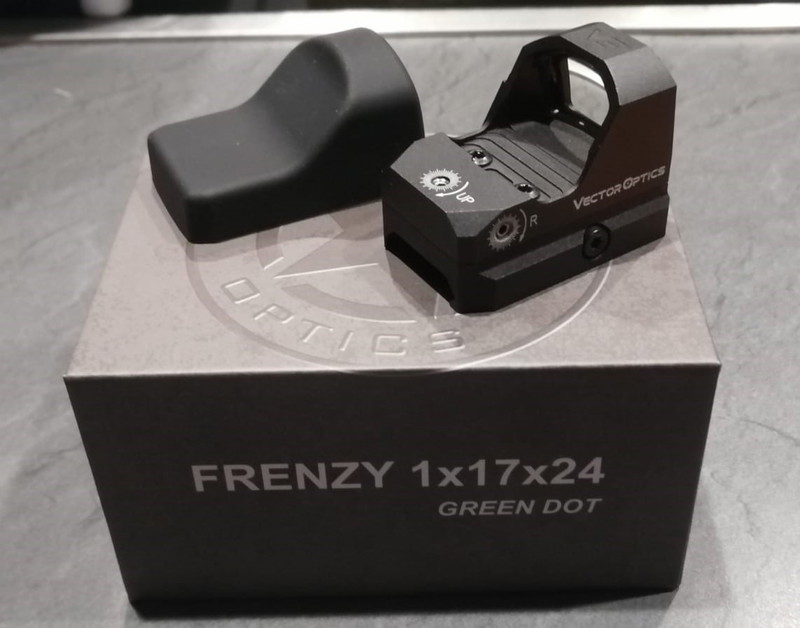 Afbeelding 1 van gsg 1911  brug + vector frenzy optics green dot