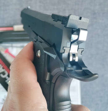 Afbeelding 4 van TOKYO MARUI HI-CAPA 5.1 GOVERNMENT MODEL GBB PISTOOL + Holster