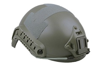 Afbeelding van [Leuven, BE] Ultimate tactical x-shield fast mh helmet foliage green