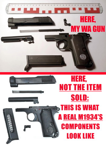 Bild 4 für Beretta M1934 by Western Arms Japan under Beretta license