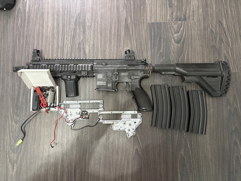 Image 1 for VFC H&K 416D AEG (Full Metal) + Extra onderdelen & 3 mags