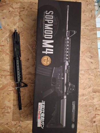 Imagen 3 de Tokyo Marui M4 NGRS  build, elektrisch na te kijken