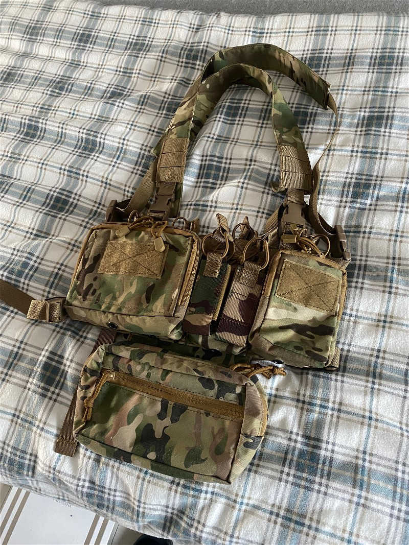 Image 1 for D3CR HEAVY chest rig  ( replica ) multicam