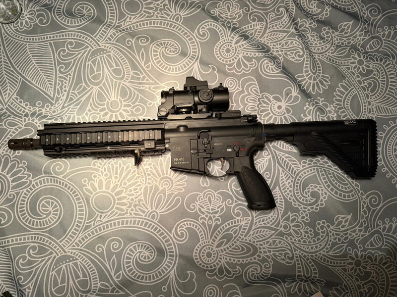 Image 1 pour NIEUW, Custom HK416 A5, volledig geupgrade door POWAIR6