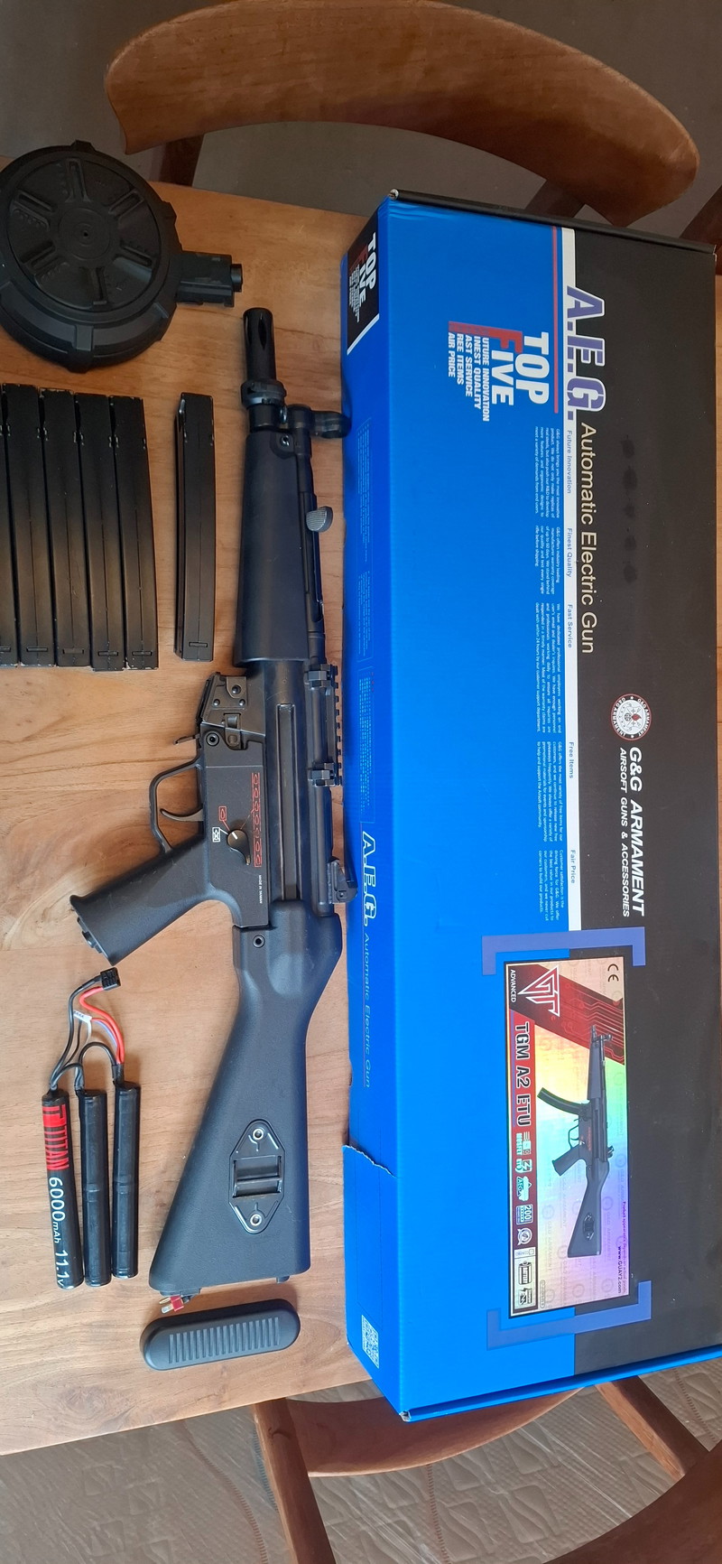 Bild 1 für MP5 Met sterke bolt slap