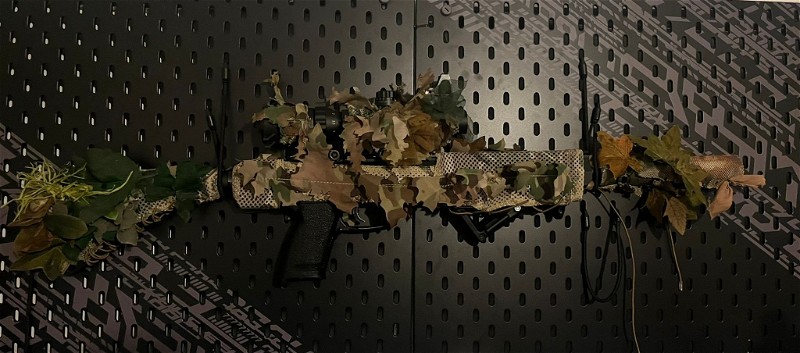 Afbeelding 1 van SSX303 - HPA / Green Gas- Weapon Ghillie - FMARK!!