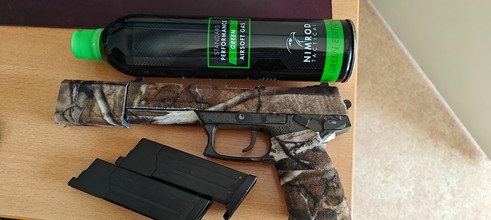 Bild für Pistol op gas bieden