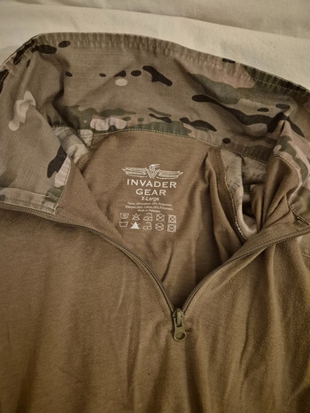 Afbeelding 3 van Invadergear broek en combat shirt, dye mask, riem