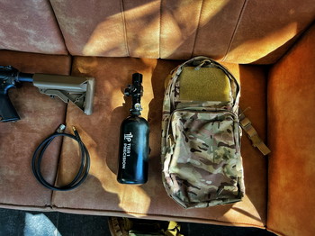 Afbeelding 3 van THE BEAST - Volledige HPA en GBBR Tokyo Marui MWS mk18 Set