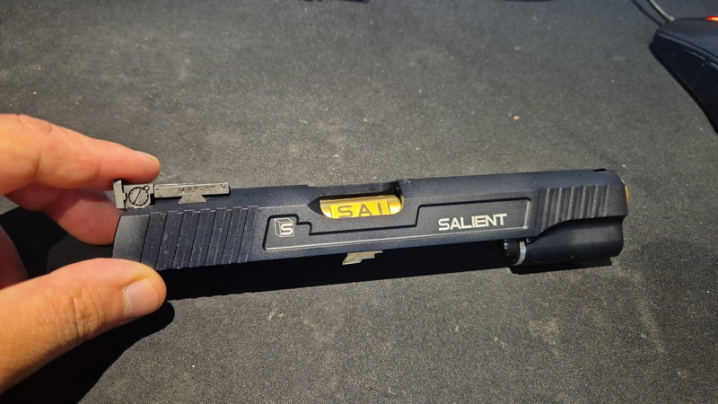 Imagen 1 de Gunsmith Bros Sai 5.1 Slide met SAI steel threaded outerbarrel 5.1