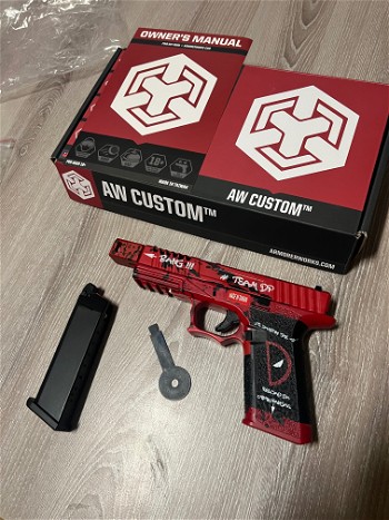 Image 2 for AW custom deadpool glock 17 USA versie