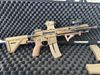 Image 2 for Vfc HK416 Tan full custom! Aeg