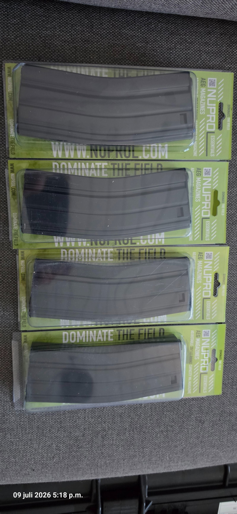 Image 1 for Nuprol M4 Mid Cap Mag 140rnd