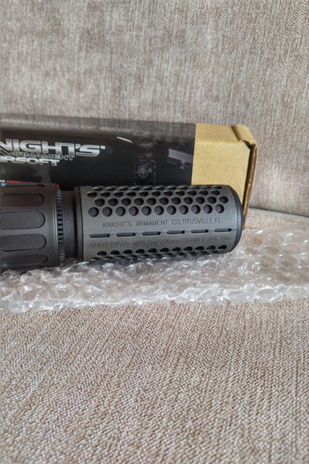 Imagen 2 de knight's armament silencieux airsoft 14mm CCW 5.56 QDC airsoft 6mm