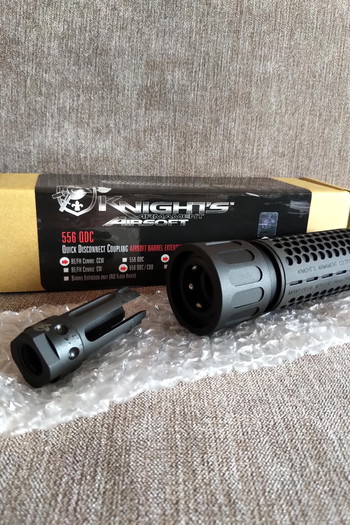 Imagen 3 de knight's armament silencieux airsoft 14mm CCW 5.56 QDC airsoft 6mm