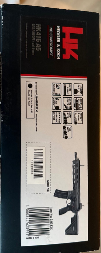 Imagen 5 de Prachtige HK416 A5 GBB