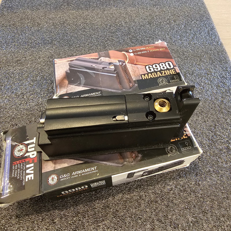 Afbeelding 1 van G&G G980 Kar98 Co2 magazijnen