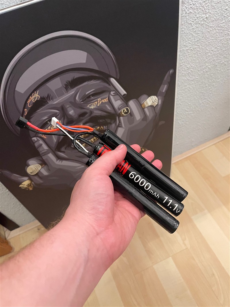 Afbeelding 1 van 2x Batterij Titan Li-Ion T-Plug Deans