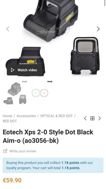 Bild 4 für Combo Eotech Xps + G43 Aim-O