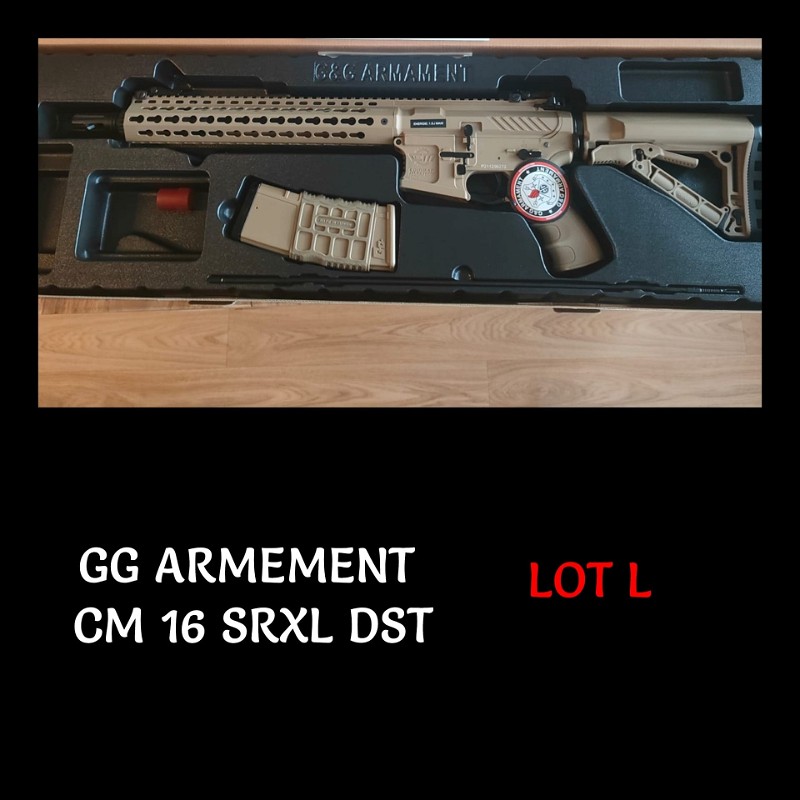 Afbeelding 1 van G&G Armament CM16 SRXL DST