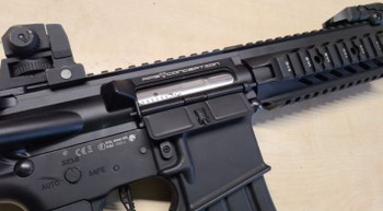 Afbeelding 2 van Fully Custom tuning M4 MK18 Shotry CQB with ETU Silencer Edition Full Metall