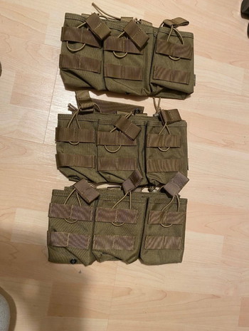 Bild 2 für 3x OneTigris AR/AK magazine pouches. Coyote brown