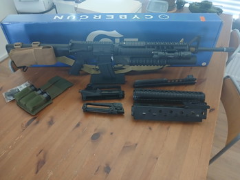 Bild 4 für VFC M16A2/A4 met M203 King Arms en veel extra's