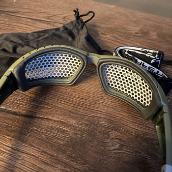 Image 2 for Heroshark Goggles Mesh Lens NEW Olive