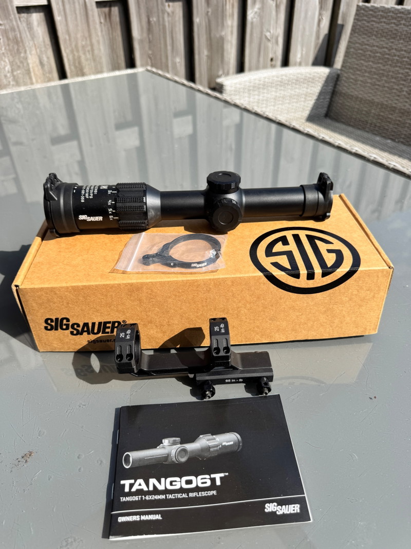 Image 1 for SIG SAUER TANGO6T 1-6x24 LPVO + SIG Alpha MSR Mount
