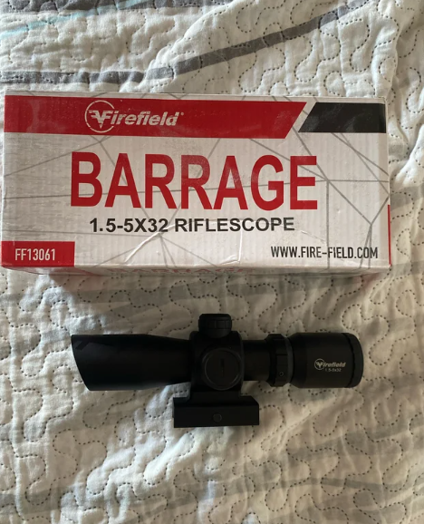 Image 1 for Mira Firefield 1.5-5x32 Barrage