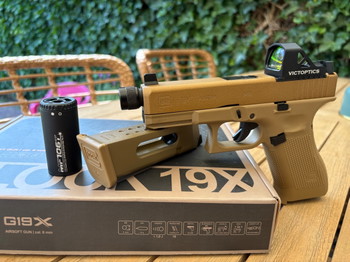 Image 5 pour Glock 19X MOS CO₂  en Tracer Unit G&G MF106T