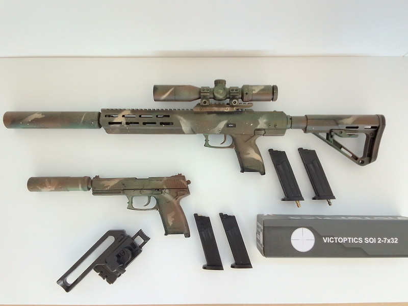 Afbeelding 1 van Novritsch SSX303 & SSX23 HPA/Gas Bundel (Custom Paint)