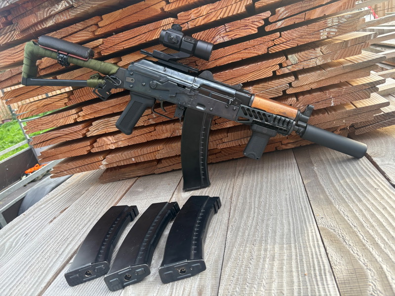 Image 1 for WE AK74u GBBR + accessoires