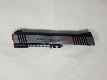 Imagen 2 de incl verz: NIEUW Tokyo Marui Hi-Capa 4.3 GBB Dual Stainless Complete Plastic Slide.