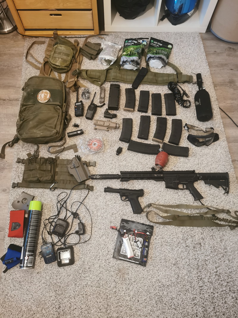 Afbeelding 1 van Airsoft set mit mtw inferno gen 2, aap und Vortex strikefire 2