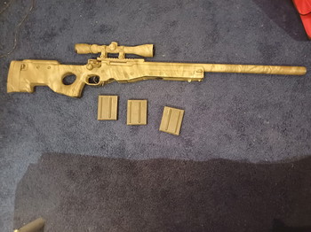 Imagen 2 de TM L96 AWS upgraded met 3 magazijnen + guncase