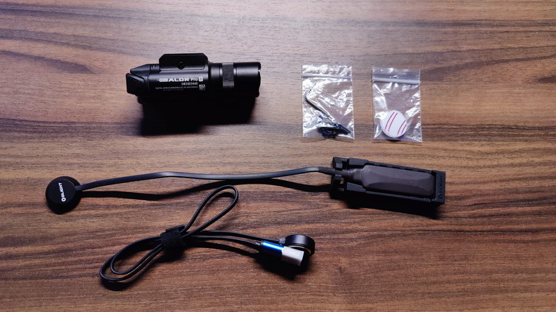 Bild 1 für Olight Baldr pro R - (Lamp + laser (groen)) + accessoires