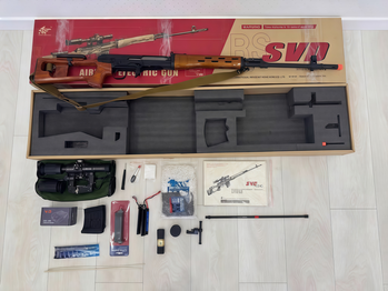 Image 2 for Real Sword SVD AEG Airsoft Sniper Vollmetall Holz POSP
