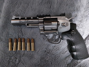 Image pour asg dan wesson 4" revolver met 6 shells