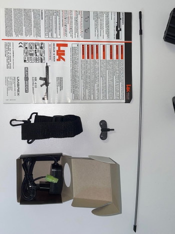 Image 2 for WIE NEU: Umarex HK416 Heavy Weight Airsoft 6 mm BB ( 0,5 J) | Vollständig & OVP