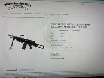 Imagen 4 de FN M249 PARA Metal Electric