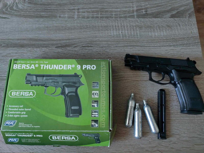 Bild 1 für bersa thunder 9 pro airsoft co2