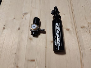 Afbeelding van Z.G.A.N balystik regulator en dye 13Ci Hpa tank