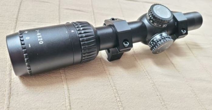 Imagen 1 de LPVO Short Scope Zielfernrohr Competition JW Style	1-4 x 20