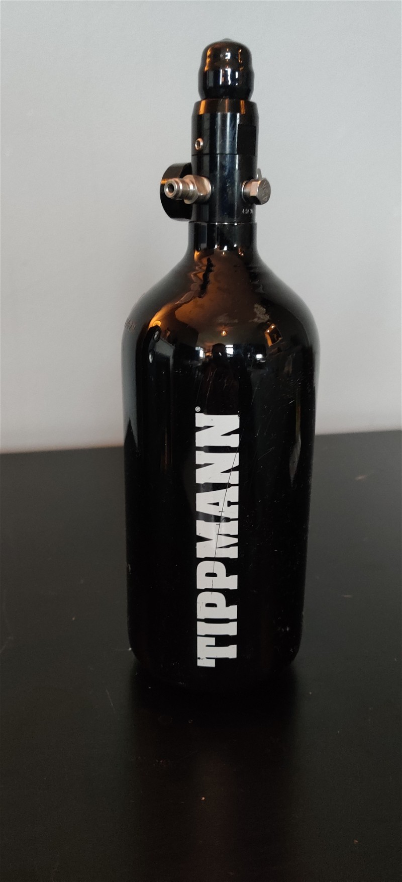 Image 1 for Tippmann 0,8 liter (0,8L) 200 bar perslucht fles inclusief regulator