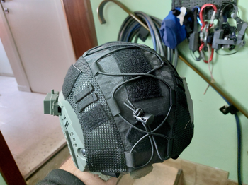 Afbeelding 2 van Tactical helm + masker + cover