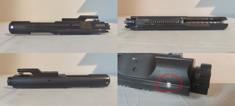 Bild 1 für GBLS Parts - Type A Recoil Buffer / Original 2018 buffer tube / BCG Set