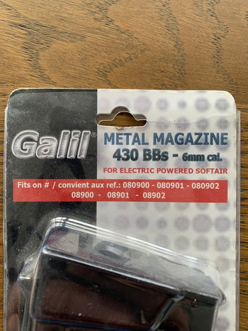 Image 2 for Nieuw Galil magazijn metaal cybergun