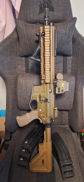 Afbeelding 2 van Hk416 gbb tan